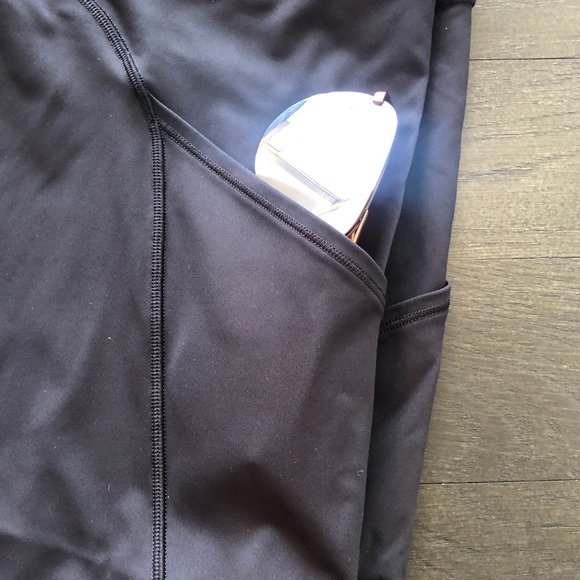 ✴️ Lululemon Black Fast and Free Sz 12 - Picture 4 of 10